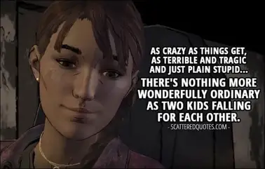 Best The Walking Dead Game Quotes Scattered Quotes