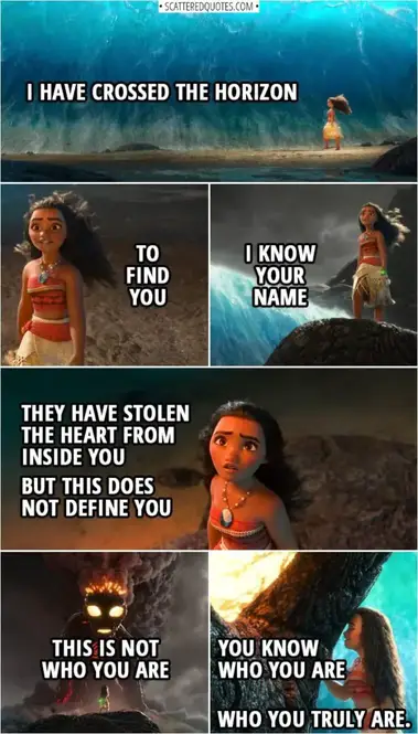 30 Best Moana 16 Quotes The Ocean Is Calling Scattered Quotes