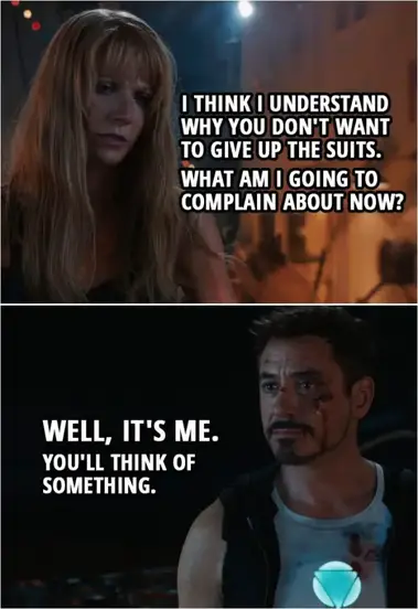 Best Pepper Potts Quotes Scattered Quotes