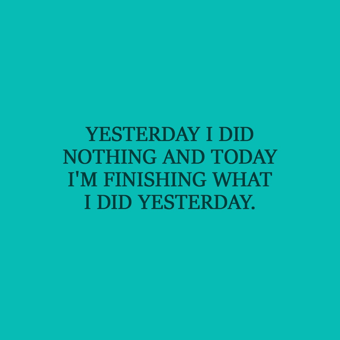 11.8.2020 Yesterday I did nothing and today I’m finishing…