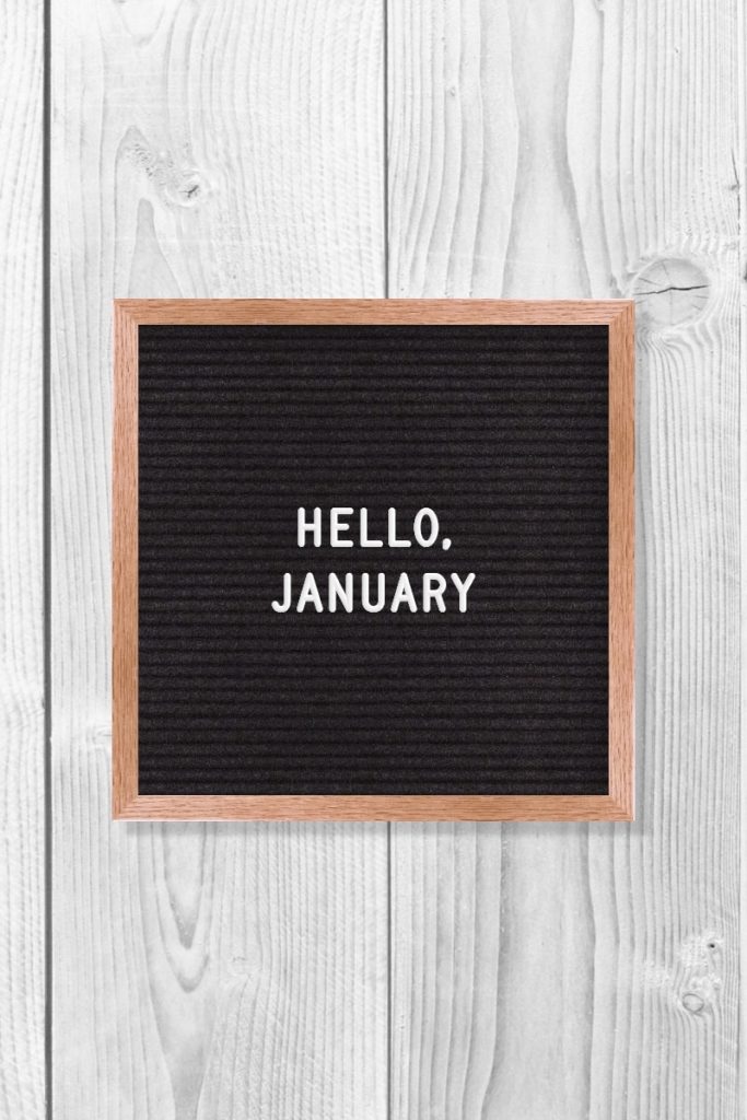 January Quote: Hello, January