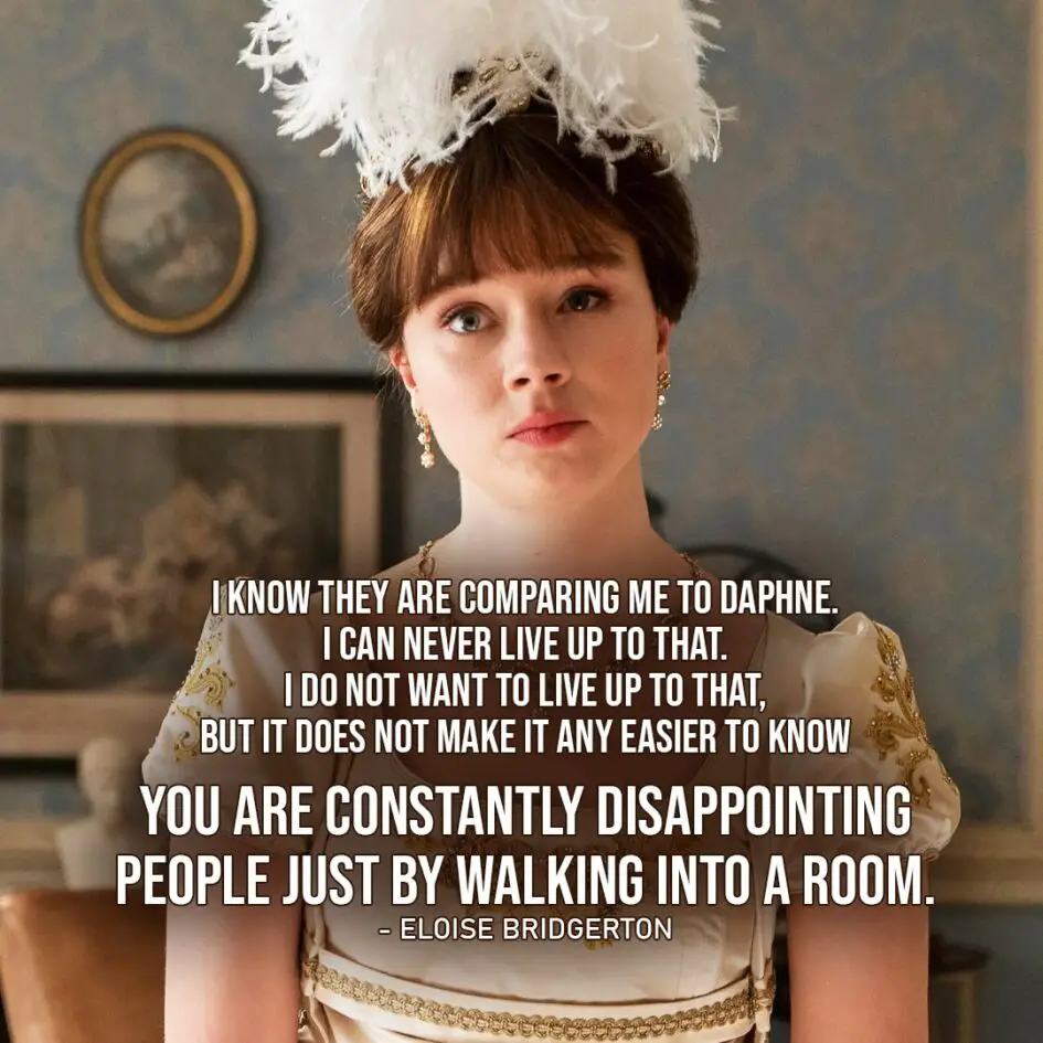 Disappointing people just by walking into a room. | Scattered Quotes