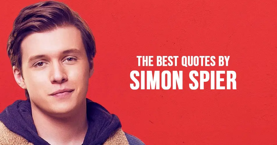 The best quotes by Simon Spier