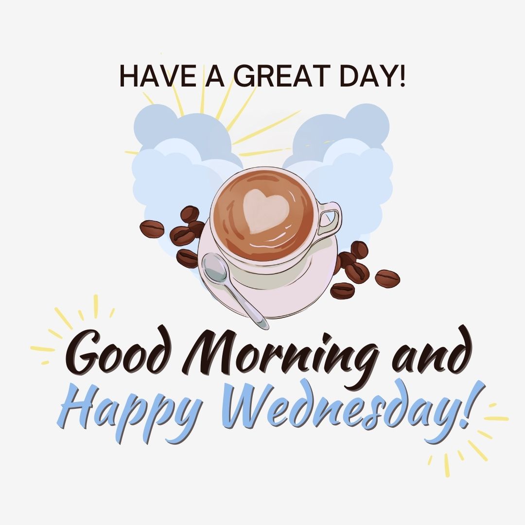 Wednesday Quotes: Good morning and happy Wednesday – Have a great day.
