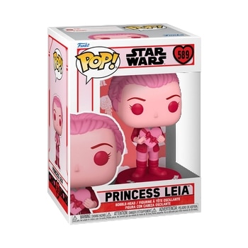 589 Princess Leia - Star Wars Valentines - Star Wars Funko Pop Figure