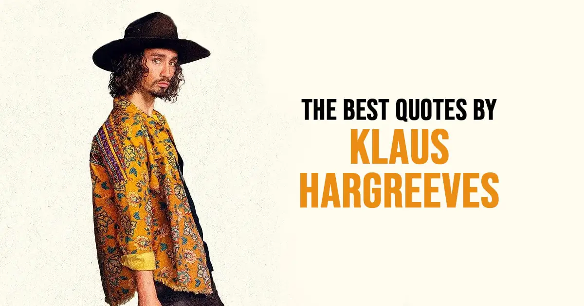 Klaus Hargreeves Quotes - The best quotes by Klaus Hargreeves from The Umbrella Academy