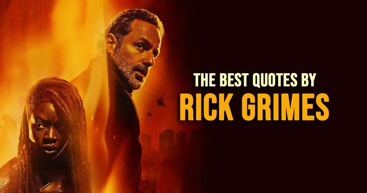 Rick Grimes Quotes - The best quotes from the series The Walking Dead