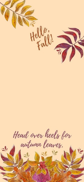 Fall Wallpaper Quotes 11 - Falling for Fall - small version